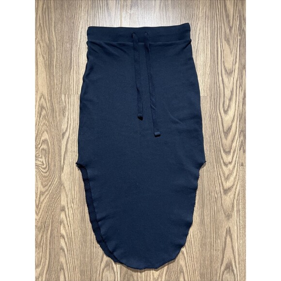 Frank & Eileen Donegal Unforgettable Skirt Triple Fleece Sz S Blue/Black - Picture 1 of 10